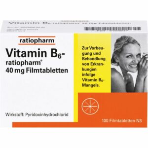 VITAMIN B6-RATIOPHARM 40 mg Filmtabletten 100 St.