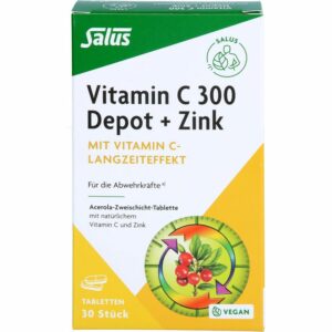 VITAMIN C 300 Depot+Zink Salus Tabletten 30 St.