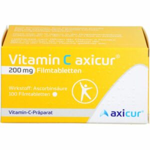 VITAMIN C AXICUR 200 mg Filmtabletten 100 St.