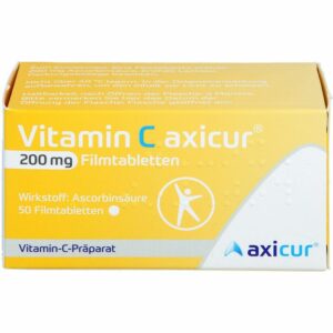 VITAMIN C AXICUR 200 mg Filmtabletten 50 St.