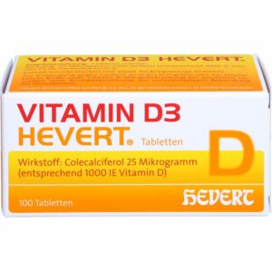 VITAMIN D3 HEVERT Tabletten 100 St.