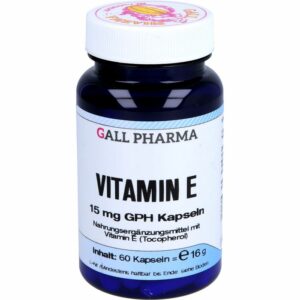 VITAMIN E 15 mg GPH Kapseln 60 St.