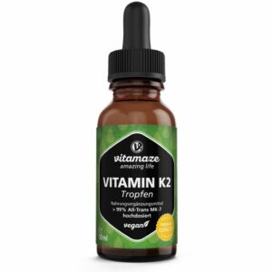 VITAMIN K2 MK7 Tropfen hochdosiert vegan 50 ml