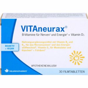 VITANEURAX B-Vitamine+D3 Filmtabletten 30 St.