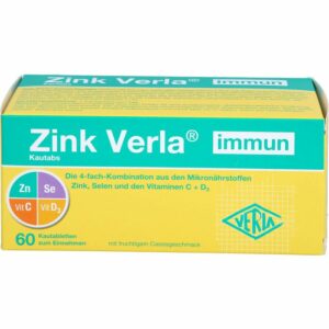 ZINK VERLA immun Kautabs 60 St.
