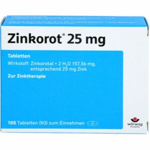 ZINKOROT 25 mg Tabletten 100 St.