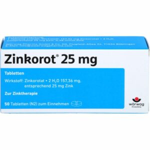ZINKOROT 25 mg Tabletten 50 St.