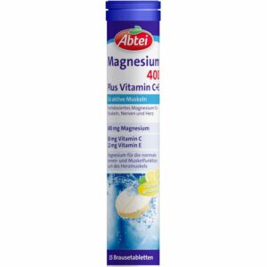 ABTEI Magnesium 400 Plus Vitamin C+E Brausetabl. 15 St.