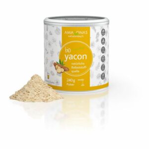YACON 100% Bio pur natürliche Süße Pulver 240 g