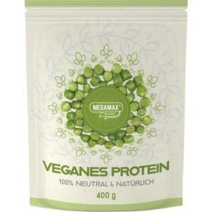 100% NATÜRLICHES Protein vegan Megamax Pulver 400 g