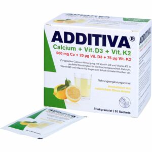 ADDITIVA Calcium+D3+K2 Granulat 20 St.