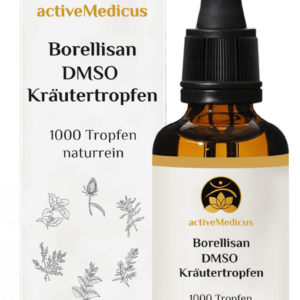 BorelliSan DMSO Kräutertropfen (50 ml, 1000 Tropfen, Naturrein, Bio)
