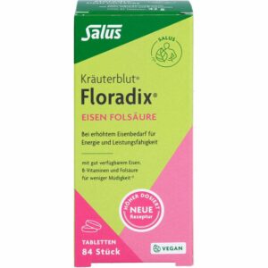 FLORADIX Eisen Folsäure Tabletten 84 St.