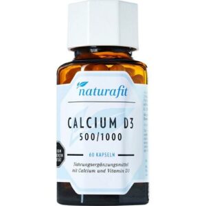 NATURAFIT Calcium D3 500/1.000 Kapseln 60 St.
