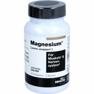 NHCO Magnesium+ amino-chelatiert Kapseln 42 St.