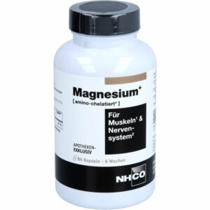 NHCO Magnesium+ amino-chelatiert Kapseln 84 St.