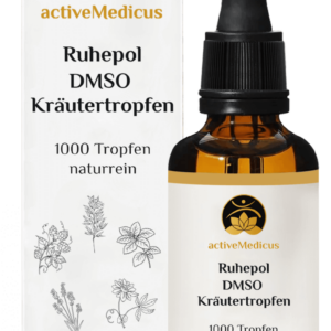 RuhePol DMSO Kräutertropfen (50 ml, 1000 Tropfen, Naturrein, Bio)