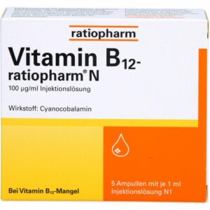 VITAMIN B12-RATIOPHARM N Ampullen 5 ml