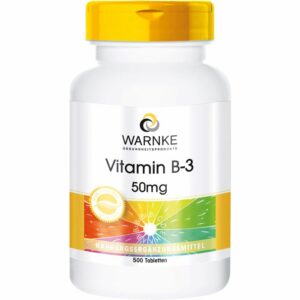 VITAMIN B3 50 mg Tabletten 500 St.