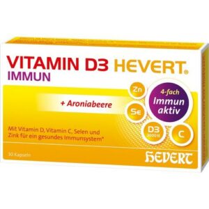VITAMIN D3 HEVERT Immun Kapseln 30 St.