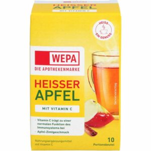 WEPA heißer Apfel+Vitamin C Pulver 100 g