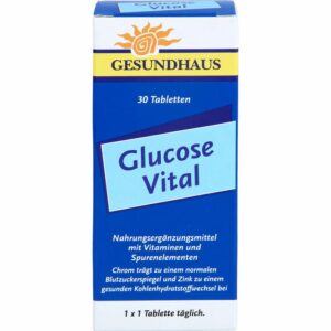 GESUNDHAUS Glucose Vital Tabletten 30 St.
